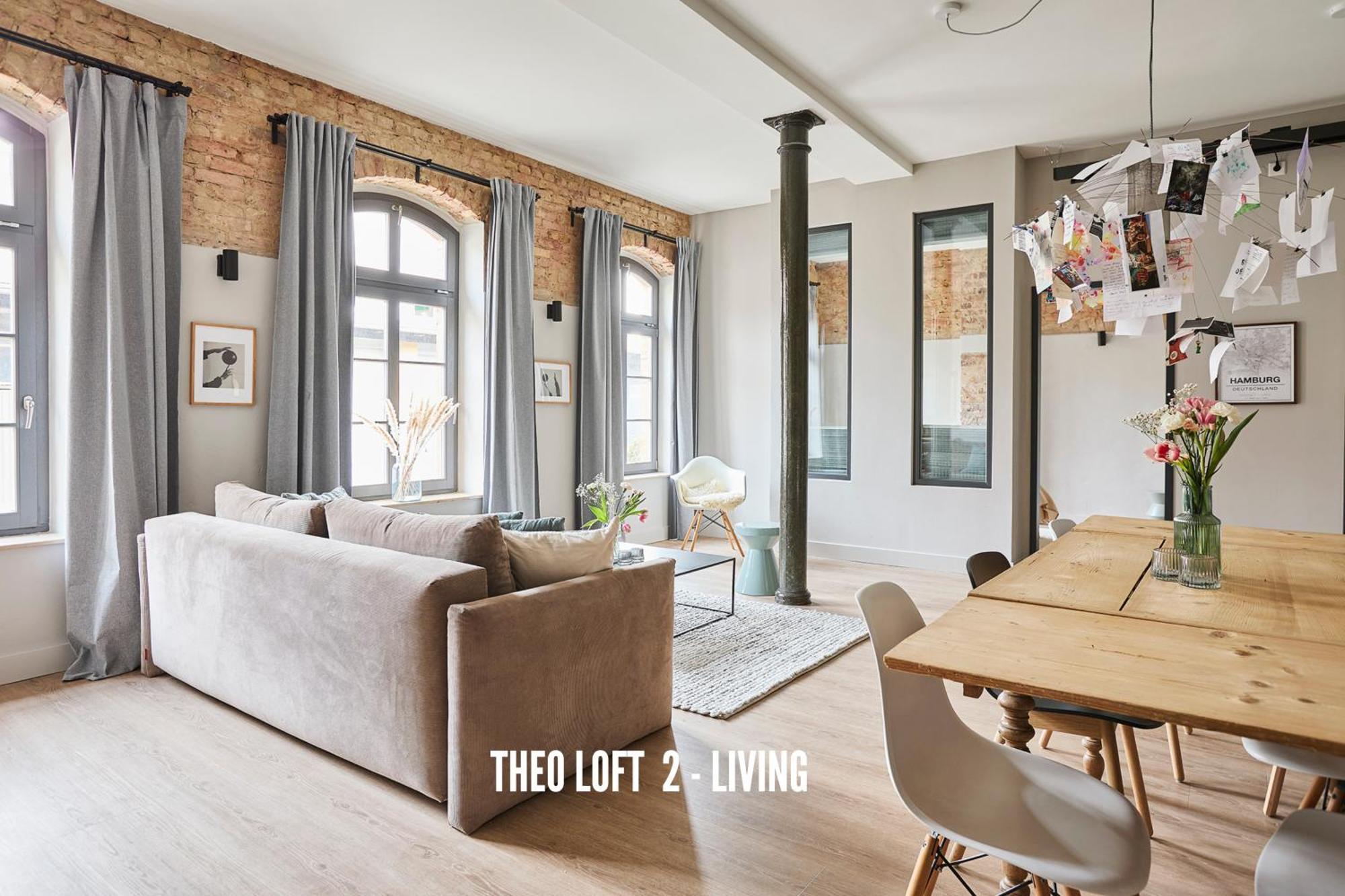 Apartamento Theoloft Hamburgo Exterior foto
